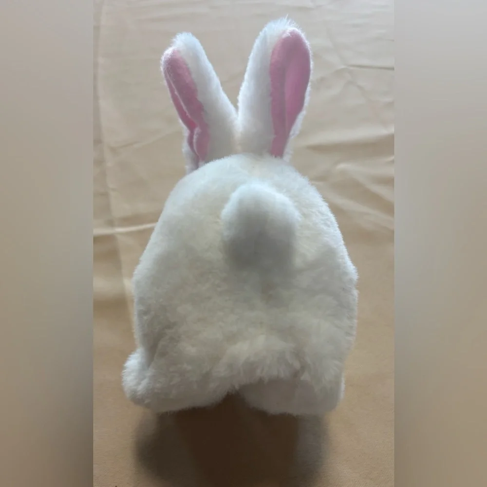 Interactive White‎ Bunny Plush Toy